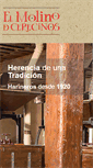 Mobile Screenshot of elmolinodecerecinos.com